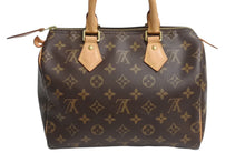 Load image into Gallery viewer, 極美品 新型 LOUIS VUITTON ルイヴィトン ハンドバッグ スピーディ25 モノグラム M41109 ゴールド金具 中古 4b004209