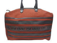 Load image into Gallery viewer, YVES SAINT LAURENT イヴサンローラン YSLロゴ ミニミニボストンバッグハンドバッグ キャンバス レザー ボルドー ブラック 美品 中古 4b004217