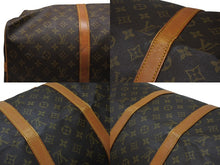 画像をギャラリービューアに読み込む, LOUIS VUITTON ルイ ヴィトン ボストンバッグ M41416 キーポルバンドリエール50 ブラウン モノグラムキャンバス 50 美品 中古 4b004222