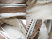 Load image into Gallery viewer, CHLOE クロエ パディントン 南京錠 ミニ ハンドバッグ 01-07-51-5191 レザー ゴールド ゴールド金具 美品 中古 4b004224