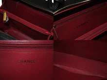 Load image into Gallery viewer, 新品同様 CHANEL シャネル CCフィリグリー バニティバッグ ショルダーバッグ 28番台 キャビアスキン ブラック ゴールド金具 中古 4b004233