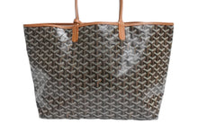 画像をギャラリービューアに読み込む, 新品未使用 GOYARD ゴヤール サンルイPM バッグ トートバッグ STLOUIPMLTY01CL01P ブラウン PVC レザー 中古 4b004234