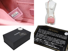 Load image into Gallery viewer, CHANEL シャネル Vステッチ 2WAYバッグ ショルダーバッグ ハンドバッグ 29番台 ピンク ゴールド金具 美品 中古 4b004240