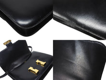 画像をギャラリービューアに読み込む, HERMES エルメス コンスタンス 23 ショルダーバッグ ボックスカーフ ブラック ゴールド金具 ○N刻印 (1984年製) 中古 4b004241