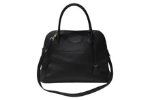 画像をギャラリービューアに読み込む, HERMES エルメス BOLIDE ボリード 31 2WAY バッグ トゴ ブラック シルバー金具 ☐I刻印 2005年製 美品 中古 4b004242
