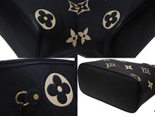 Load image into Gallery viewer, 極美品 LOUIS VUITTON ルイヴィトン トートバッグ M58907 モノグラムアンプラント ネヴァーフル MM ブラック 中古 4b004243