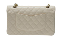 Load image into Gallery viewer, 極美品 CHANEL シャネル マトラッセ25 Wフラップ Wチェーンショルダーバッグ 13番台 キャビアスキン A1112 ベージュ ゴールド金具 中古 4b004244