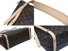 画像をギャラリービューアに読み込む, 極美品 LOUIS VUITTON ルイヴィトン ショルダーバッグ M41207 モノグラム チュイルリー ブラウン モノグラムキャンバス 中古 4b004246