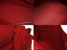 Load image into Gallery viewer, HERMES エルメス KELLY ケリー 32 内縫い 2WAY バッグ ヴォーガリバー ルージュヴィフ ゴールド金具 □D刻印 2000年製 美品 中古 4b004248