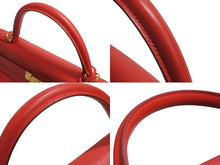 Load image into Gallery viewer, HERMES エルメス KELLY ケリー 32 内縫い 2WAY バッグ ヴォーガリバー ルージュヴィフ ゴールド金具 □D刻印 2000年製 美品 中古 4b004248