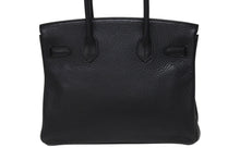 Load image into Gallery viewer, HERMES エルメス バーキン30 ハンドバッグ トゴ ネイビー シルバー金具 T刻印 美品 中古 4b004250