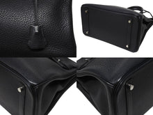 Load image into Gallery viewer, HERMES エルメス バーキン30 ハンドバッグ トゴ ネイビー シルバー金具 T刻印 美品 中古 4b004250