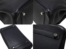 Load image into Gallery viewer, HERMES エルメス バーキン30 ハンドバッグ トゴ ネイビー シルバー金具 T刻印 美品 中古 4b004250