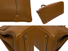 Load image into Gallery viewer, HERMES エルメス BIRKIN バーキン 35 ハンドバッグ トゴ ゴールド ゴールド金具 ☐H刻印 (2004年製) 美品 中古 4b004255
