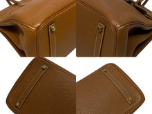 Load image into Gallery viewer, HERMES エルメス BIRKIN バーキン 35 ハンドバッグ トゴ ゴールド ゴールド金具 ☐H刻印 (2004年製) 美品 中古 4b004255