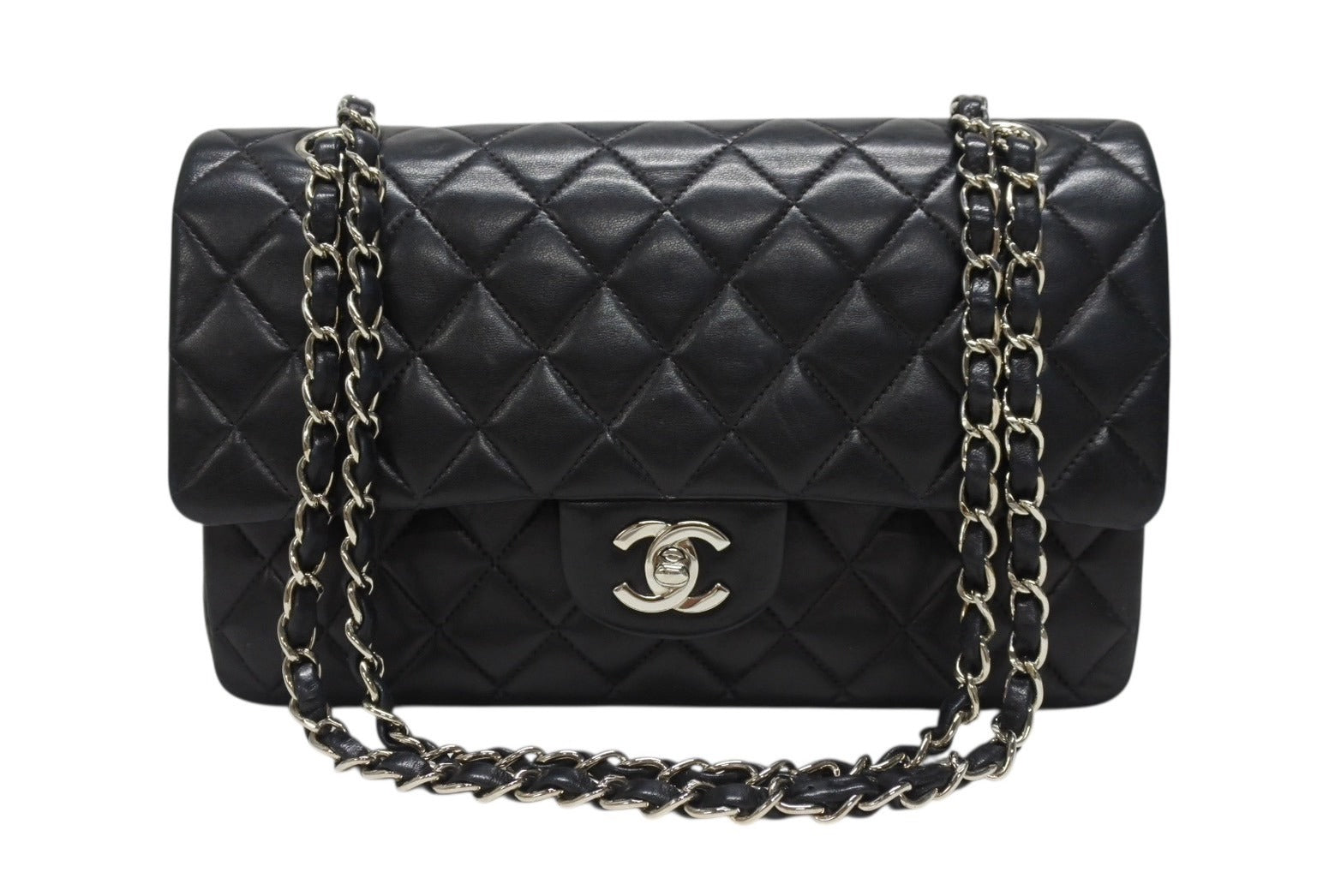 an87ページ　マトラッセ CHANEL シャネル マトラッセ25 Wフラップ Wチェーンショルダーバッグ