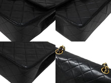 Load image into Gallery viewer, CHANEL シャネル ミニマトラッセ20 ショルダーバッグ 1番台 A01163 ブラック ラムスキン ゴールド金具 美品 中古4b004262