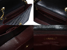 Load image into Gallery viewer, CHANEL シャネル ミニマトラッセ20 ショルダーバッグ 1番台 A01163 ブラック ラムスキン ゴールド金具 美品 中古4b004262