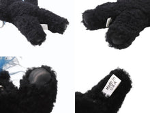 画像をギャラリービューアに読み込む, CHROME HEARTS クロムハーツ TEDDY BEAR テディベア キーリング チャーム クロスボール シルバ−925 ブラック ブルー 美品 中古 4b004274
