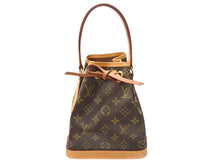 Load image into Gallery viewer, LOUIS VUITTON ルイヴィトン ミニノエ ハンドバッグ M42227 モノグラム PVC レザー ブラウン ゴールド金具 美品 中古 4b004278