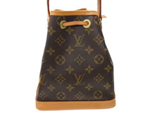 Load image into Gallery viewer, LOUIS VUITTON ルイヴィトン ミニノエ ハンドバッグ M42227 モノグラム PVC レザー ブラウン ゴールド金具 美品 中古 4b004278