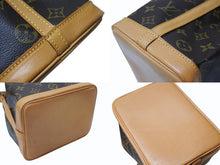 Load image into Gallery viewer, LOUIS VUITTON ルイヴィトン ミニノエ ハンドバッグ M42227 モノグラム PVC レザー ブラウン ゴールド金具 美品 中古 4b004278