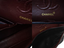Load image into Gallery viewer, 極美品 CHANEL シャネル マトラッセ23 Wフラップ Wチェーンショルダーバッグ 2番台 ココマーク ラムスキン ブラック ゴールド金具 中古 4b004284
