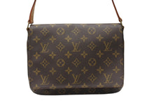 画像をギャラリービューアに読み込む, LOUIS VUITTON ルイヴィトン ミュゼットタンゴ ショルダーバック M51257 モノグラム ブラウン 美品 中古 4b004286
