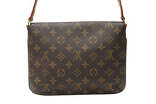 画像をギャラリービューアに読み込む, LOUIS VUITTON ルイヴィトン ミュゼットタンゴ ショルダーバック M51257 モノグラム ブラウン 美品 中古 4b004286
