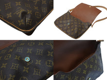 画像をギャラリービューアに読み込む, LOUIS VUITTON ルイヴィトン ミュゼットタンゴ ショルダーバック M51257 モノグラム ブラウン 美品 中古 4b004286
