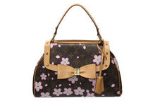 Load image into Gallery viewer, 極美品 LOUIS VUITTON ルイ ヴィトン サックレトロPM マロン ハンドバッグ M92012 モノグラムチェリーブロッサム ブラウン 中古 4b004300