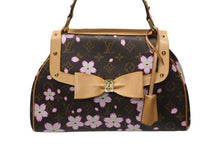 Load image into Gallery viewer, 極美品 LOUIS VUITTON ルイ ヴィトン サックレトロPM マロン ハンドバッグ M92012 モノグラムチェリーブロッサム ブラウン 中古 4b004300