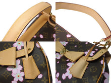 Load image into Gallery viewer, 極美品 LOUIS VUITTON ルイ ヴィトン サックレトロPM マロン ハンドバッグ M92012 モノグラムチェリーブロッサム ブラウン 中古 4b004300