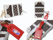 画像をギャラリービューアに読み込む, LOUIS VUITTON ルイヴィトン LV ソフトバンク フォーンボックス モノグラム M80102 ブラウン ホワイトゴールド金具 美品 中古 4b004308