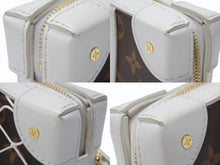 画像をギャラリービューアに読み込む, LOUIS VUITTON ルイヴィトン LV ソフトバンク フォーンボックス モノグラム M80102 ブラウン ホワイトゴールド金具 美品 中古 4b004308