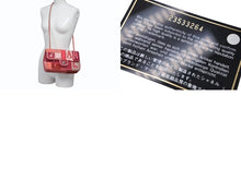 Load image into Gallery viewer, 極美品 CHANEL シャネル パッチワーク Sフラップ Wチェーンショルダーバッグ A65468 23番台 ココマーク ツイード レザー ピンク 中古 4b004310