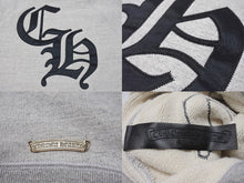 画像をギャラリービューアに読み込む, 新品未使用 CHROME HEARTS クロムハーツ 7-11 HOODIE セメタリ―クロスパッチ バックCHロゴ刺繡 プルオーバーパーカー グレー サイズS 中古 4b004314
