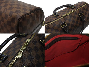 LOUIS VUITTON ルイヴィトン ハンドバッグ N41367 スピーディ バンドリエール30 ブラウン ダミエキャンバス ゴールド金具 美品 中古 4b004315