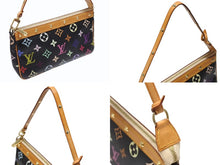 画像をギャラリービューアに読み込む, LOUIS VUITTON ルイヴィトン ポシェットアクセソワール アクセサリーポーチ M92648 モノグラム マルチカラー ブラック 美品 中古 4b004317