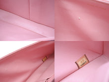 画像をギャラリービューアに読み込む, CHANEL シャネル ココマーク チョコバー チェーンショルダー ピンク レザー ゴールド金具 美品 中古 4b004319