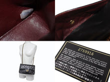 Load image into Gallery viewer, CHANEL シャネル マトラッセ23 ココマーク チェーンショルダー ブラック ラムスキン ゴールド金具 美品 中古 4b004325