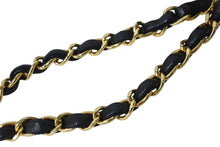 Load image into Gallery viewer, 極美品 CHANEL シャネル マトラッセ23 Wフラップ Wチェーンショルダーバッグ 2番台 ココマーク ラムスキン ブラック ゴールド金具 中古 4b004326