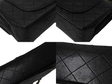Load image into Gallery viewer, CHANEL シャネル マトラッセ２３ ココマーク チェーンショルダー ブラック ラムスキン ゴールド金具 1番台 美品 中古 4b004327