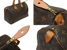 Load image into Gallery viewer, LOUIS VUITTON ルイヴィトン ハンドバッグ スピーディ35 M41524 PVCコーティングキャンバス レザー ブラウン ゴールド金具 美品 中古 4b004335