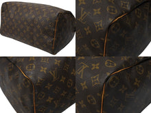 Load image into Gallery viewer, LOUIS VUITTON ルイヴィトン ハンドバッグ スピーディ35 M41524 PVCコーティングキャンバス レザー ブラウン ゴールド金具 美品 中古 4b004335