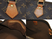 Load image into Gallery viewer, LOUIS VUITTON ルイヴィトン ハンドバッグ スピーディ35 M41524 PVCコーティングキャンバス レザー ブラウン ゴールド金具 美品 中古 4b004335
