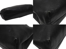 画像をギャラリービューアに読み込む, CHROME HEARTS クロムハーツ TOTE W SNP 3CEME 3セメタリークロスパッチ 2スナップ トートバッグ ブラック シルバー925 美品 中古 4b004336