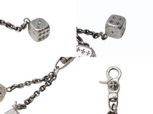 画像をギャラリービューアに読み込む, CHROME HEARTS クロムハーツ DICE DBL KEY CHAIN ダブルダイス キーチェーン 重量約86.5g 2013/.925刻印 シルバー925 美品 中古 4b004338