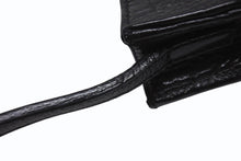 画像をギャラリービューアに読み込む, 極美品 CHROME HEARTS クロムハーツ SQUARE POCKET BAG BS FLEUR スクエアポケット ショルダーバッグ BSフレア ブラック 中古 4b004340