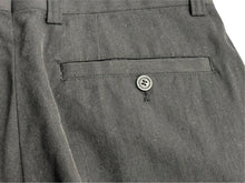 Load image into Gallery viewer, ISSEY MIYAKE イッセイミヤケ 2タック テーパードパンツ ブラック サイズL メンズ 中古 4b004341